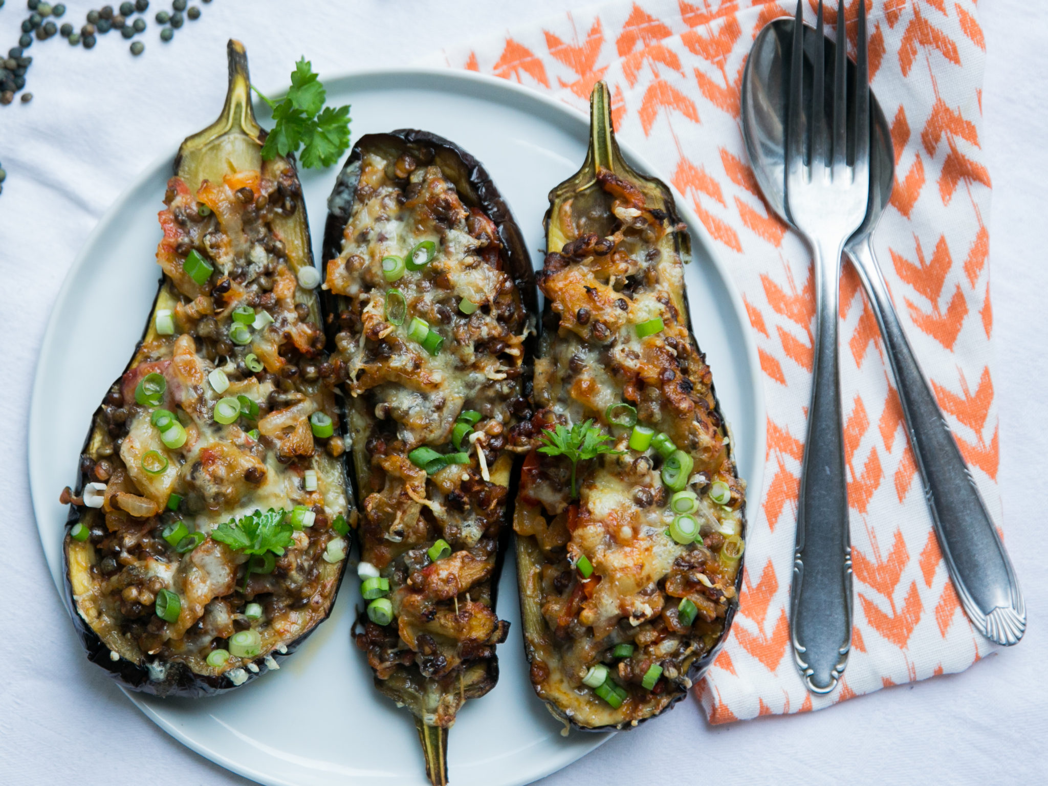 AUBERGINES FARCIES AU COUSCOUS ET FETA Showit Blog